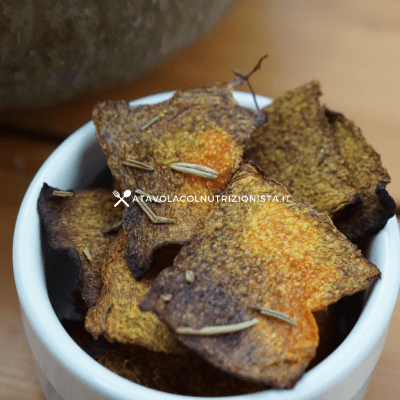 chips di zucca