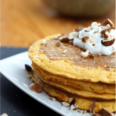 pancake di zucca