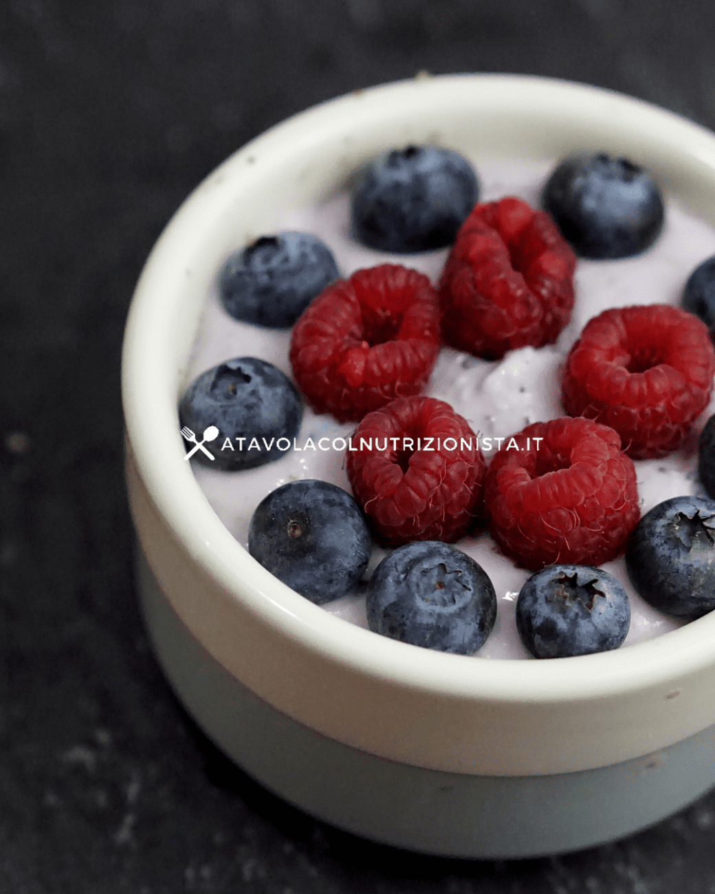 Cheesecake fit ai mirtilli