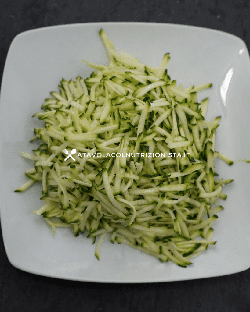 zucchine julienne