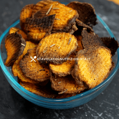 Chips di patate dolci