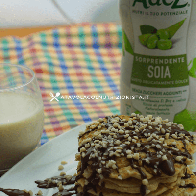 pancake vegani senza glutine e senza lattosio adez
