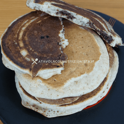 pancake ripieni al cioccolato