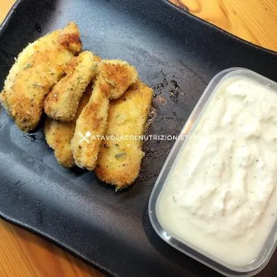 bastoncini di pollo al forno