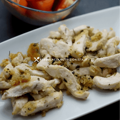 Straccetti di petto di pollo