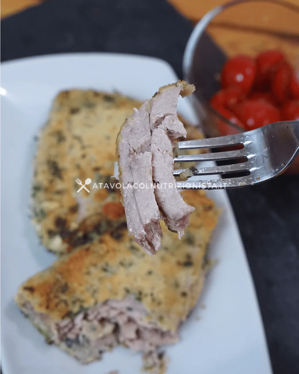 Filetto di Tonno Panato al Forno
