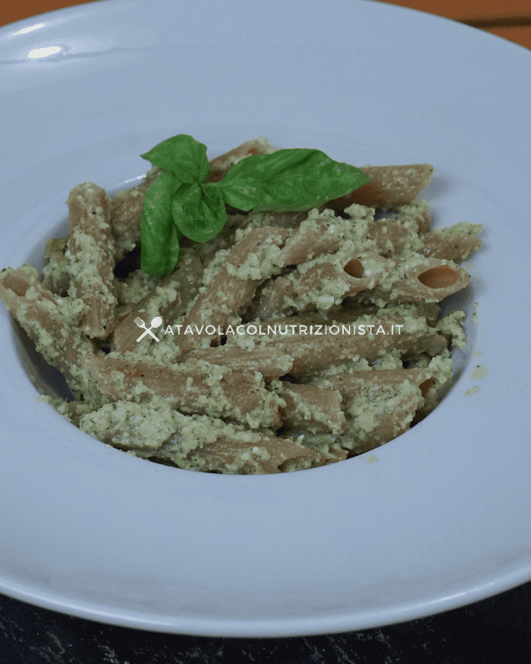 Pasta Integrale col Pesto di Zucchine