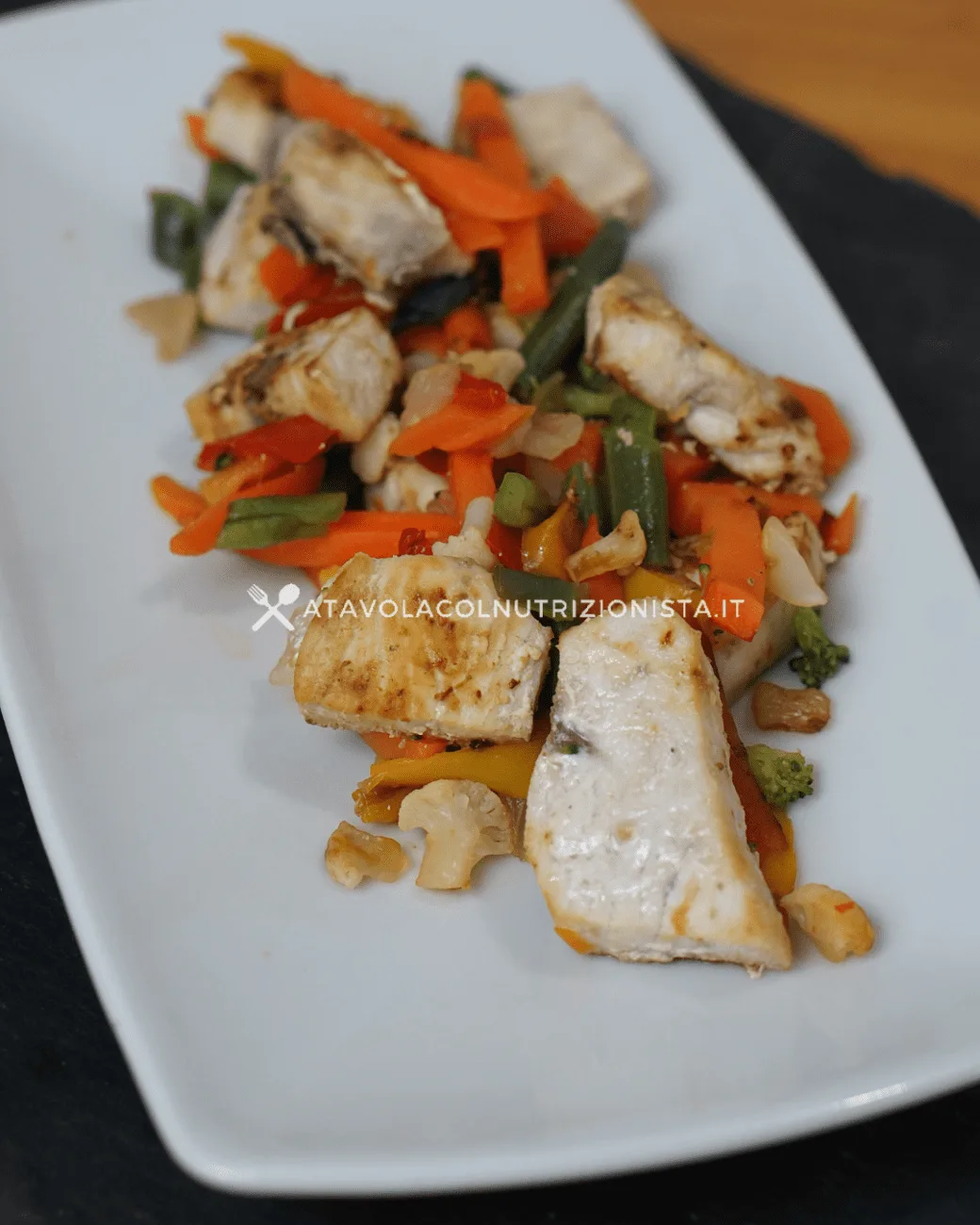 Pesce Spada con le Verdure – Ricetta Semplice