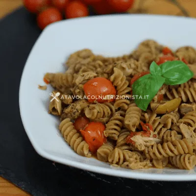 pasta risottata tonno e pomodorini