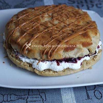 ciccio pancake con farina di avena