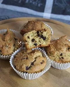 Muffin allo Yogurt con Gocce di Cioccolato