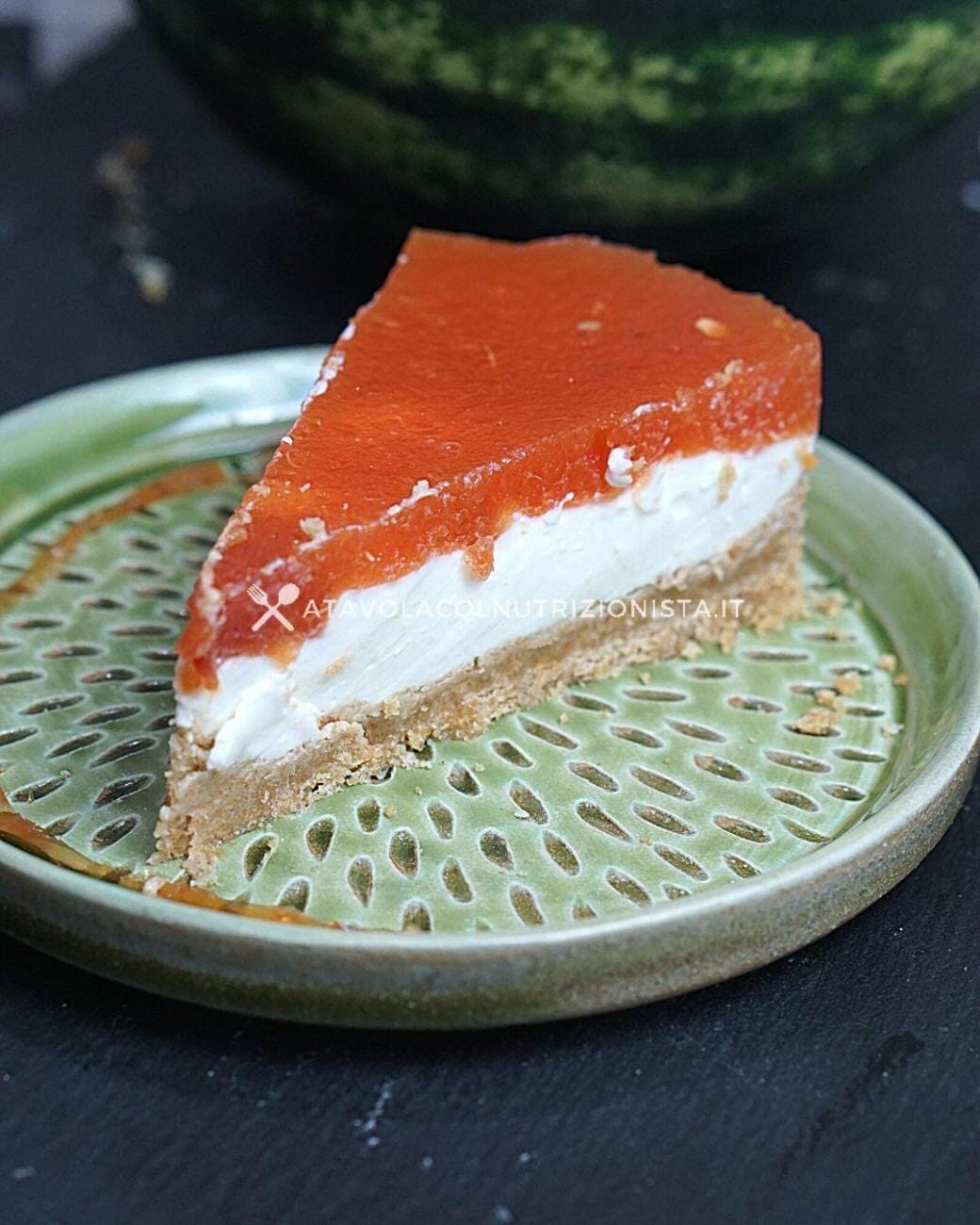 Cheesecake Light all’Anguria