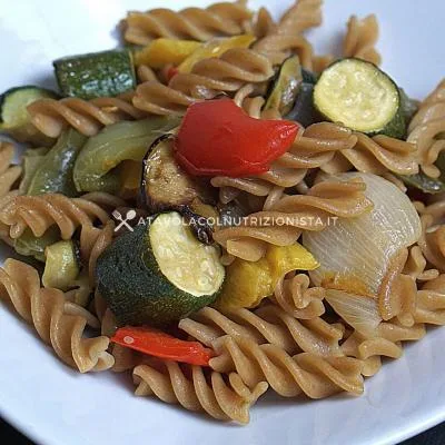 Pasta Fredda Integrale con le Verdure
