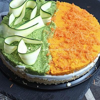 ricetta Cheesecake Salata Bigusto Carote e Zucchine