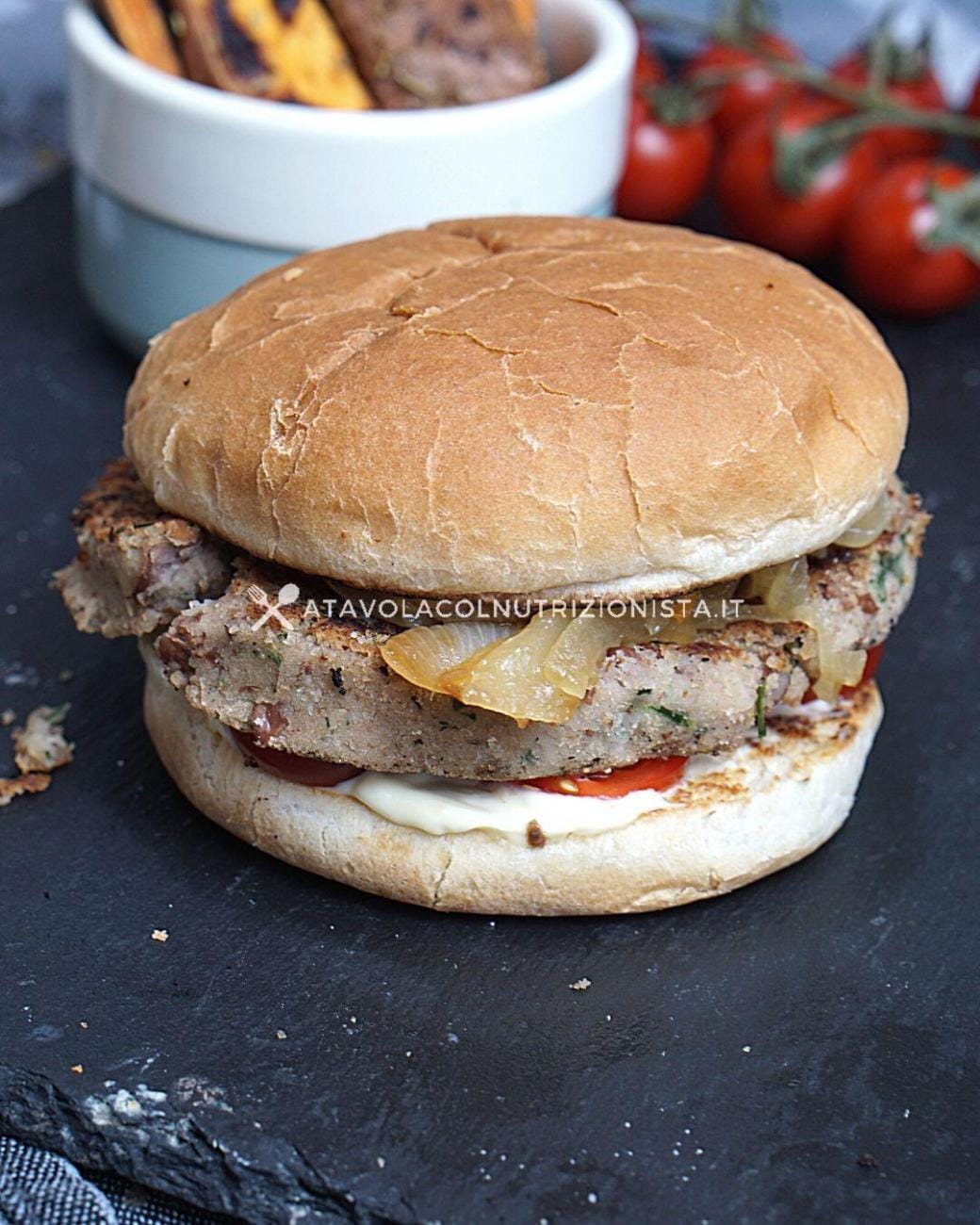 Hamburger Vegetale di Fagioli