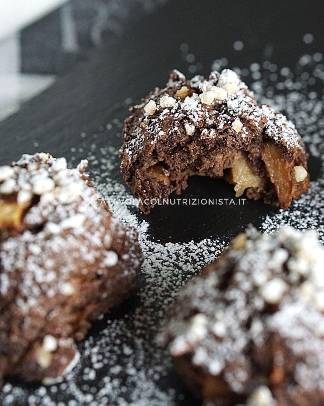 Biscotti Mele e Cacao Senza Zuccheri Aggiunti