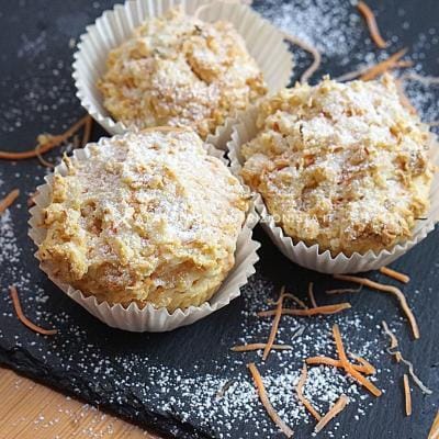 ricetta muffin alle carote
