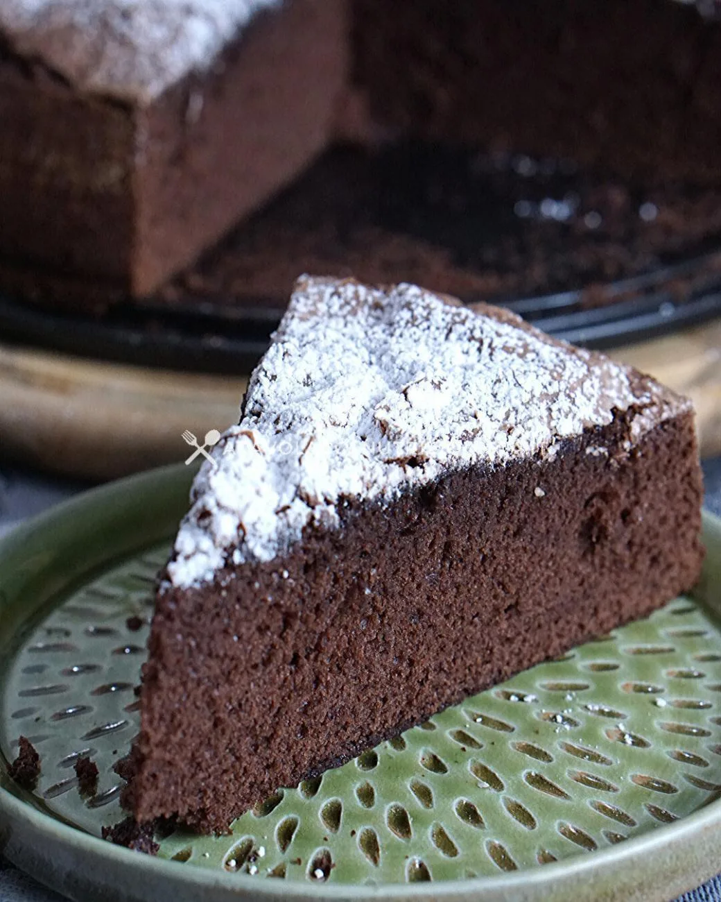 Torta al Cioccolato con Farina di Avena Senza Zuccheri Aggiunti