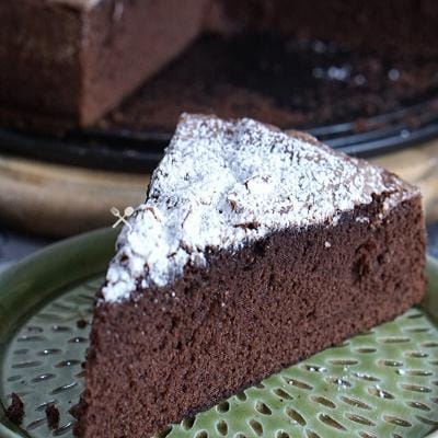 ricetta Torta al Cioccolato con Farina di Avena Senza Zuccheri Aggiunti