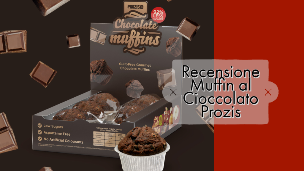 recensione Muffin al Cioccolato Senza Zucchero Prozis