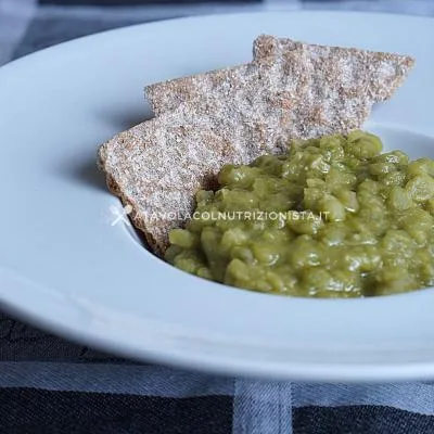 ricetta Zuppa di Piselli Secchi a tavola col nutrizionista