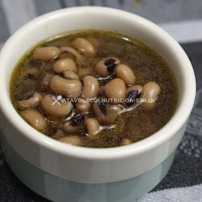 ricetta zuppa di fagioli con l'occhio