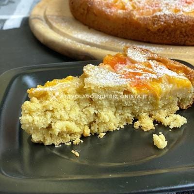 ricetta light Torta Rovesciata all'Arancia Senza Zuccheri Aggiunti con Farina di Avena
