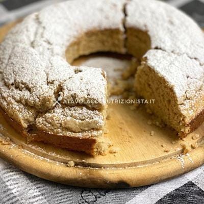 ricetta Ciambellone all'Arancia con Farina di Avena e Senza Zucchero Aggiunto