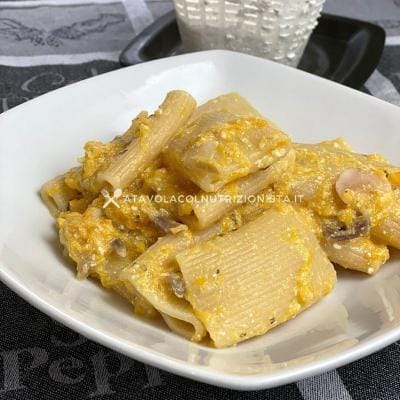 ricetta dietetica Pasta con Crema di Ricotta e Zucca
