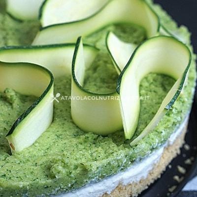 ricetta light Cheesecake Salata alle Zucchine