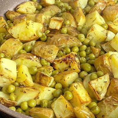 ricetta Patate e Piselli
