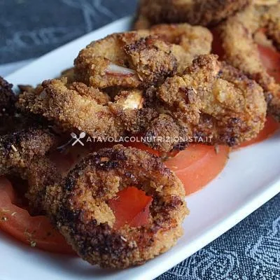 ricetta Anelli di Calamari Croccanti in Friggitrice ad Aria