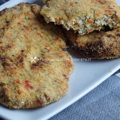 Verdurelle croccanti cotolette di pollo