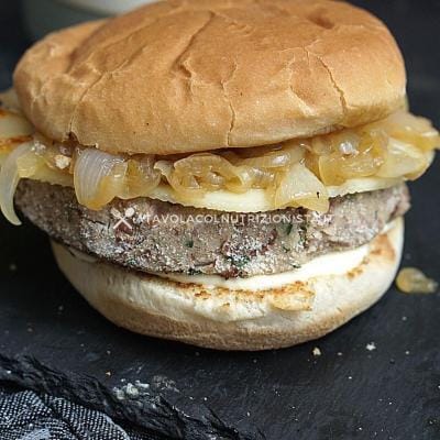 Cheeseburger Vegetariano di Fagioli