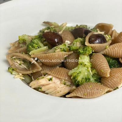 ricetta Pasta Integrale Tonno, Broccoli e Olive