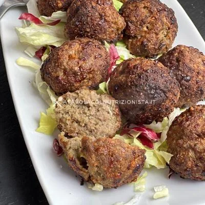 Polpette di carne al pesto