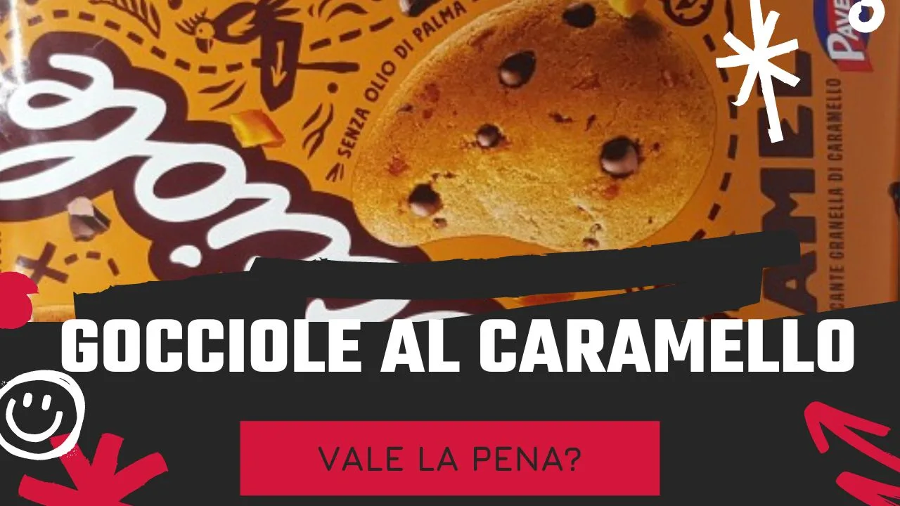 gocciole al caramello