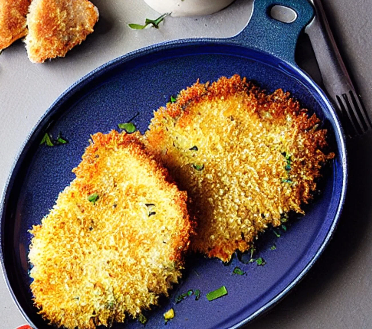 Cotolette di Pollo Croccante in Friggitrice ad Aria