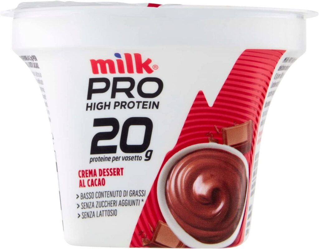 Budino proteico Milk Pro assaggio e recensione del dessert proteico