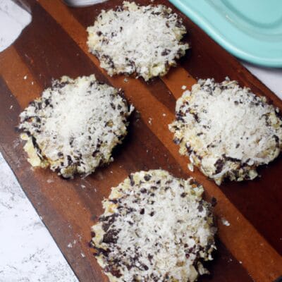 dolcetti con gallette di riso cocco e cioccolato