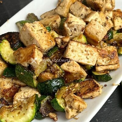 Tofu Marinato e Zucchine
