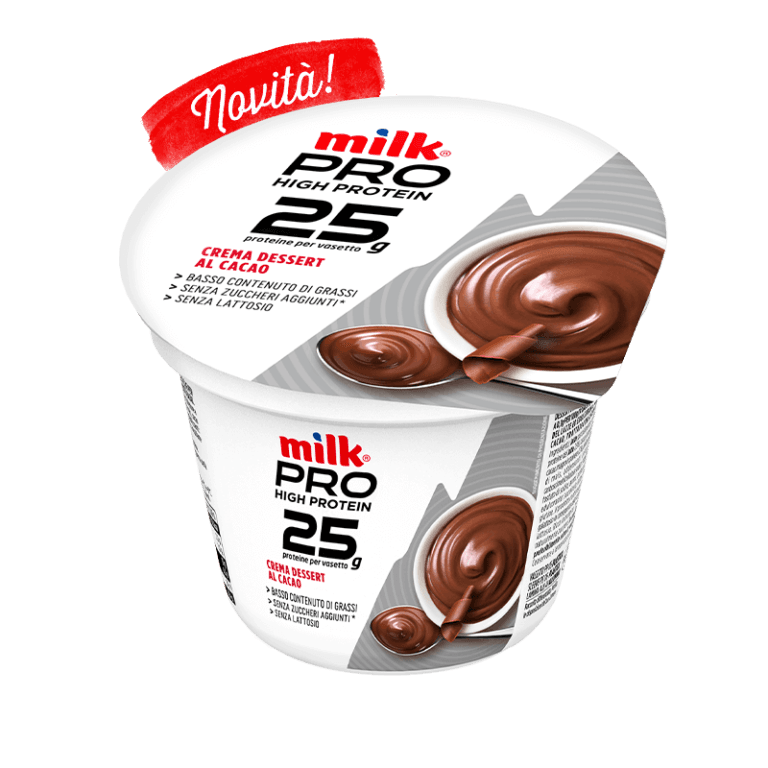Dessert Proteico Milk Pro 25g di Proteine Assaggio e Recensione del