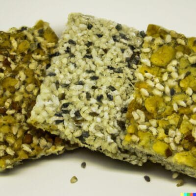 cracker senza lievito con i semi