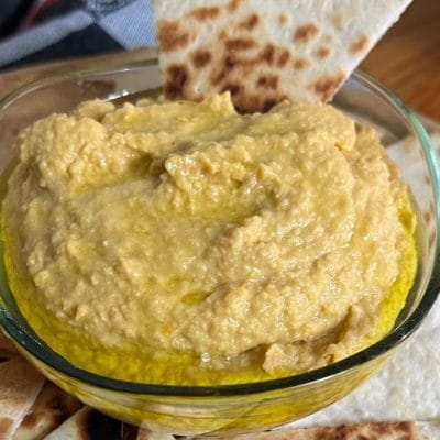 hummus di zucca e ceci
