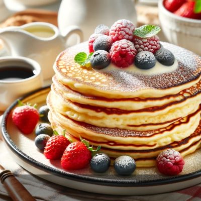 Ricetta Light Pancake Proteici alla Ricotta Senza Burro – A Tavola col  Nutrizionista