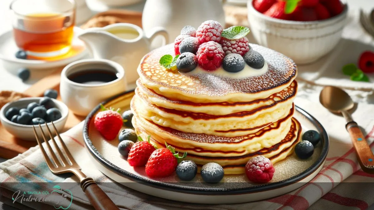 Pancake Proteici alla Ricotta Senza Burro