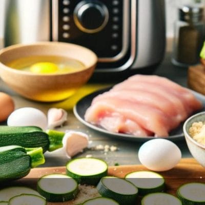 ricetta involtini di petto di pollo e zucchine in friggitrice ad aria