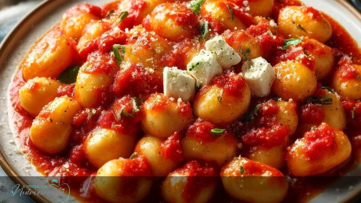 Scopri la Magia degli Gnocchi al Pomodoro e Feta