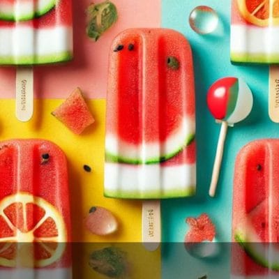 Ghiaccioli alla Frutta Senza Zuccheri Aggiunti