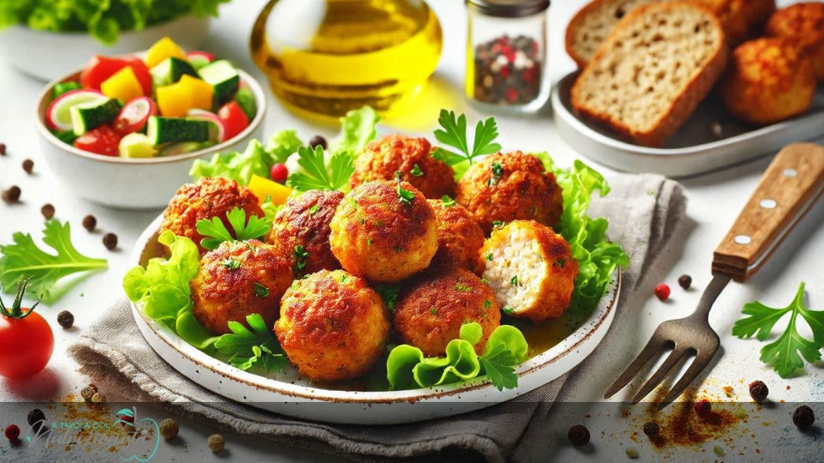 Polpette di Pollo Light e Gustose in Friggitrice ad Aria: Un Piacere da Gustare a Dieta